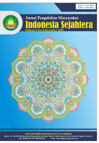					View Vol. 4 No. 3 (2025): September: Jurnal Pengabdian Masyarakat Indonesia Sejahtera
				