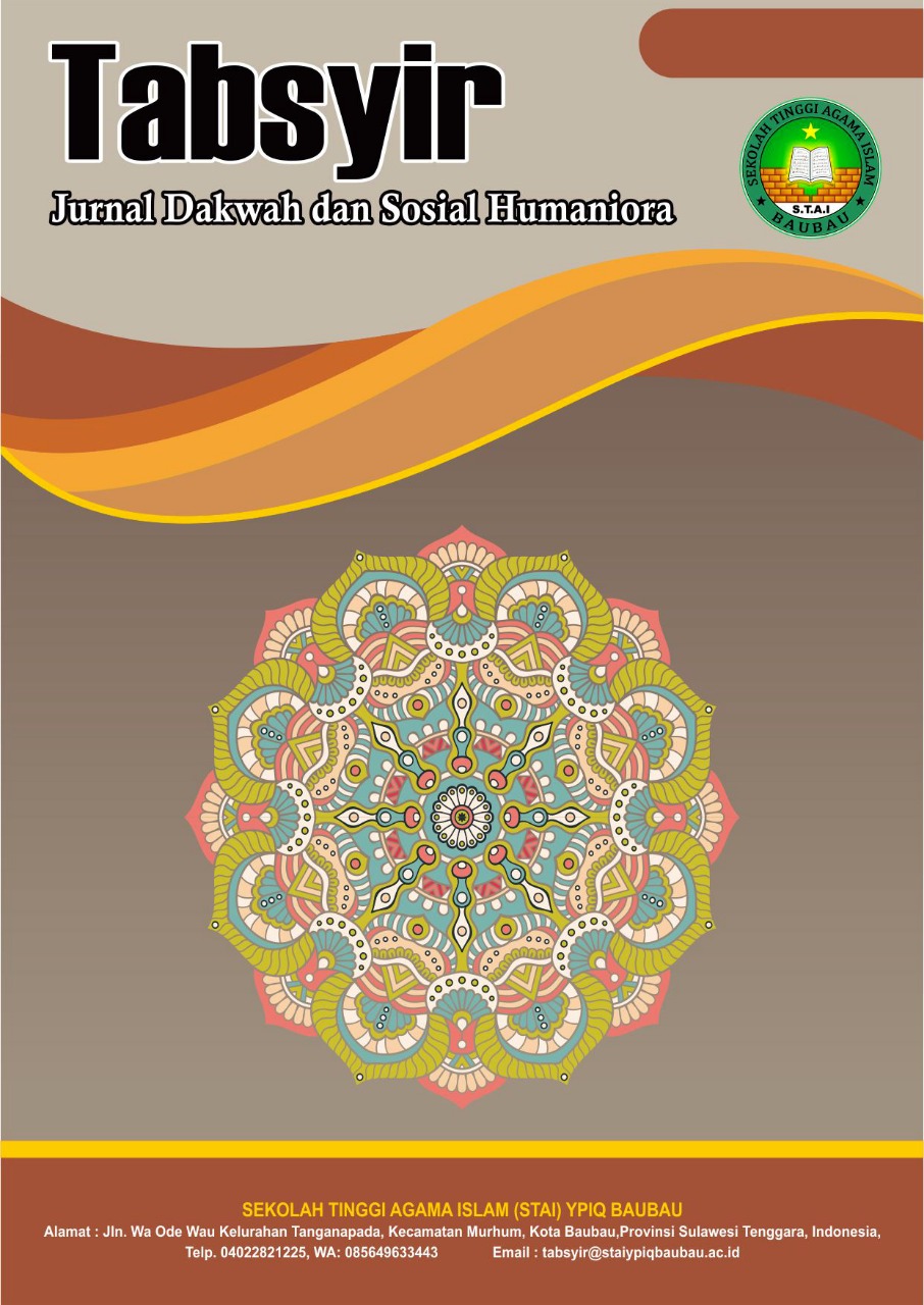 					View Vol. 7 No. 2 (2026): April : Tabsyir: Jurnal Dakwah dan Sosial Humaniora
				