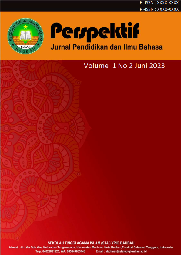 					View Vol. 2 No. 2 (2024): Juni : Perspektif: Jurnal Pendidikan dan Ilmu Bahasa
				
